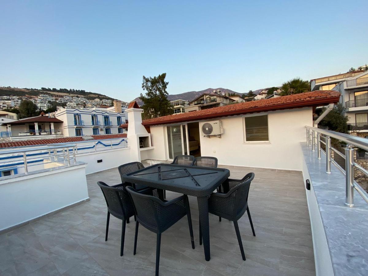 Shared Pool Flat Located 3 Min To Beach In Kalkan 아파트 외부 사진