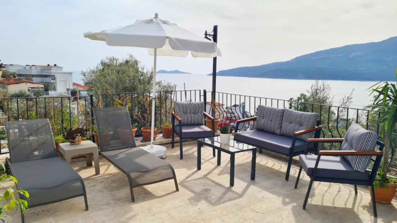 Shared Pool Flat Located 3 Min To Beach In Kalkan 아파트 외부 사진