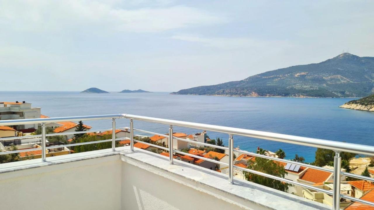 Shared Pool Flat Located 3 Min To Beach In Kalkan 아파트 외부 사진